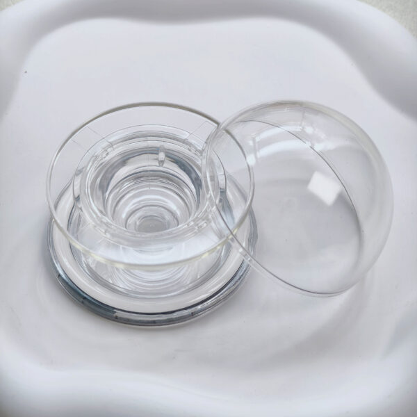 Blank Transparent Dome Magnetic Phone Holder for DIY Mini Food Crafts-D001
