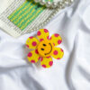 Polka‑dot Smiley Sunflower Foldable Phone Grip Stand--HW003