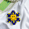 Polka‑dot Smiley Sunflower Foldable Phone Grip Stand--HW003