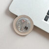 HW-004主图 (8) Silver Diamond‑Pattern Magnetic Phone Ring Holder-HW002