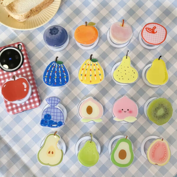 Summer Fruit Shaped  Magnetic Extendable Stand Phone Holder-HW004