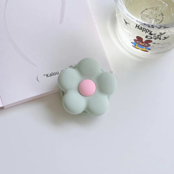 Cute 3D Flower Shape Silicone Airbag Expandable Phone Holder-HW009