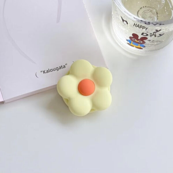 Cute 3D Flower Shape Silicone Airbag Expandable Phone Holder-HW009