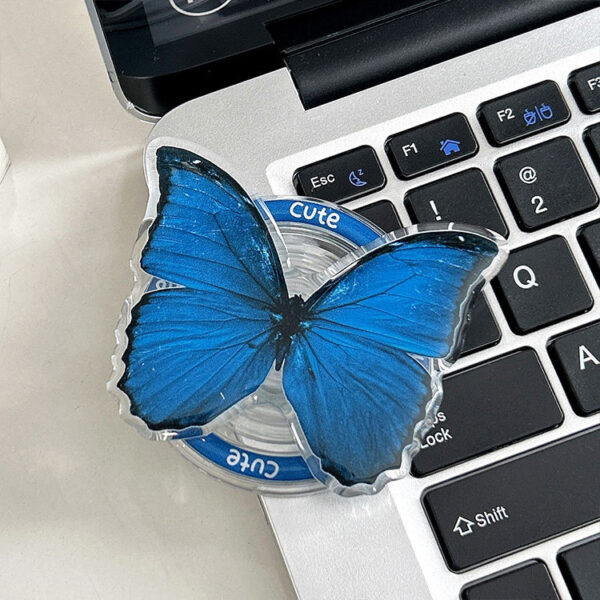 Macaron Butterfly Magnetic Extendable Stand Phone Holder-HW005