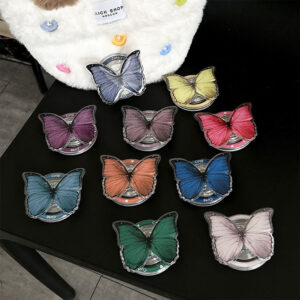 Macaron Butterfly Magnetic Extendable Stand Phone Holder-HW005