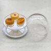 Blank Transparent Dome Magnetic Phone Holder for DIY Mini Food Crafts-D001