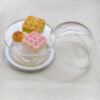 Blank Transparent Dome Magnetic Phone Holder for DIY Mini Food Crafts-D001