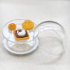 Blank Transparent Dome Magnetic Phone Holder for DIY Mini Food Crafts-D001