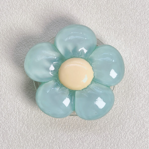 Adhesive 3D Jelly Daisy Flower Phone Grip Holder-LW002