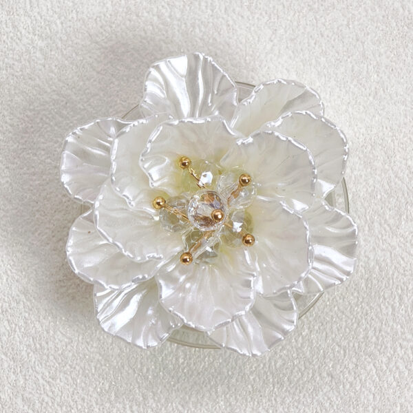 3D Camellia Adhesive Expandable Phone Holder-LW003