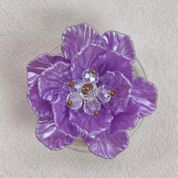 3D Camellia Adhesive Expandable Phone Holder-LW003