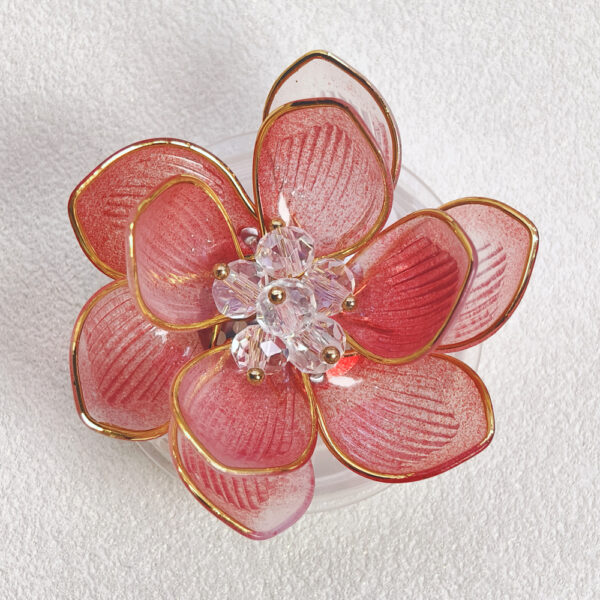 3D Lotus Adhesive Expandable Phone Holder-LW004
