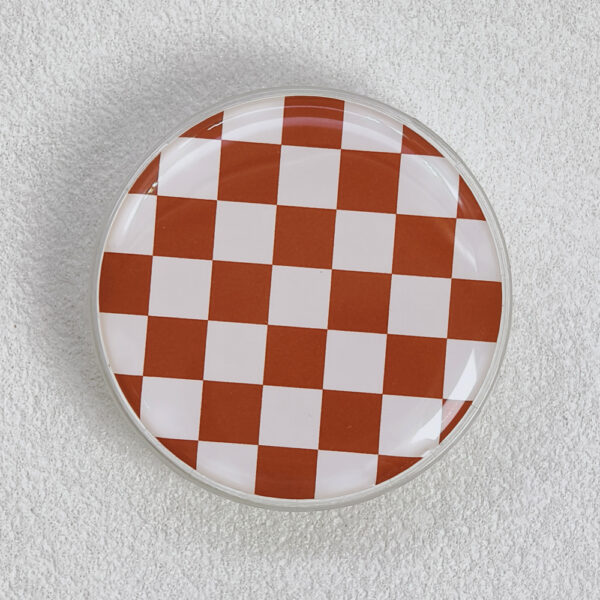 Checkerboard Adhesive Expandable Phone Holder-LW006