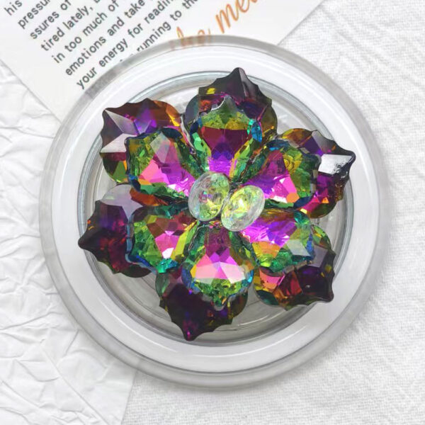 3D Gem Floral Magnetic Expandable Phone Holder-SX001