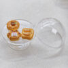 Blank Large Transparent Dome Adhesive Phone Holder for DIY Mini Bread Crafts-Y001
