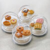 Blank Transparent Dome Magnetic Phone Holder for DIY Mini Food Crafts-D001