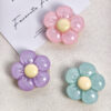 Adhesive 3D Jelly Daisy Flower Phone Grip Holder-LW002