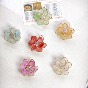 3D Lotus Adhesive Expandable Phone Holder-LW004
