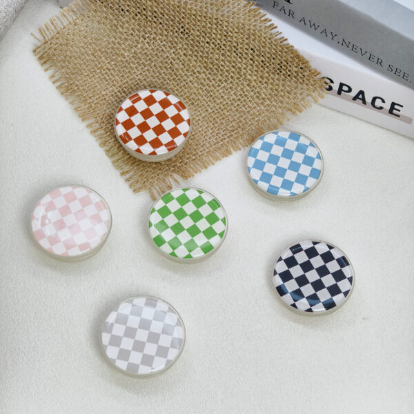 Checkerboard Adhesive Expandable Phone Holder-LW006