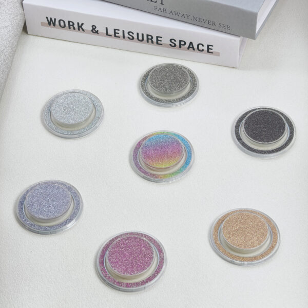 Glitter Round Magnetic Expandable Phone Holder-SX005
